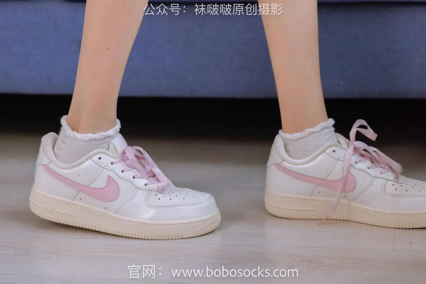 [BoBoSocks袜啵啵]NO.147 稚予-空军一号板鞋、白棉袜、体操服 [139P]插图6